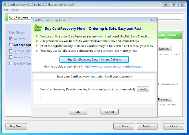 cardrecovery v6.10 build 1210 registration Serial 2016 key free download