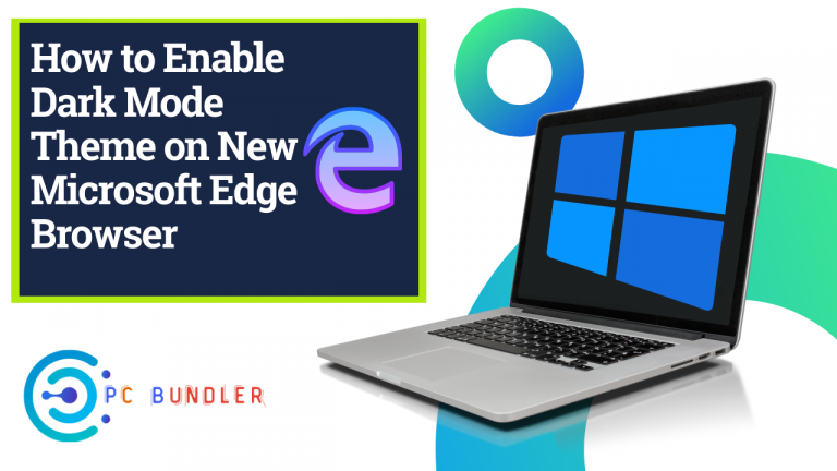 Enable dark mode theme on new microsoft edge browser