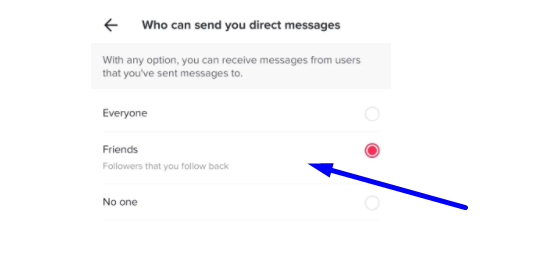 How to Opt Out of DMs step 3png