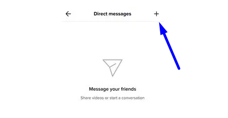 Send a DM Using the Inbox Icon step 2